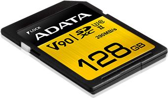 ADATA Premier ONE - Flash-Speicherkarte - 128GB - UHS-II U3 / Class10 - SDXC UHS-II (ASDX128GUII3CL10-C)