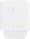 Ubiquiti UniFi Switch USW-FLEX - Switch - managed - 4 x 10/100/1000 (PoE) + 1 x 10/100/1000 (PoE++) - wandmontierbar, Stangenmontage - PoE++ (46 W) (Packung mit 3) (USW-FLEX-3)