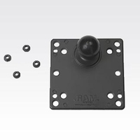 Zebra RAM Mount RAM Mount, VESA100, C-size 1.5 ball, 4,75 SQ (RAM-246U)