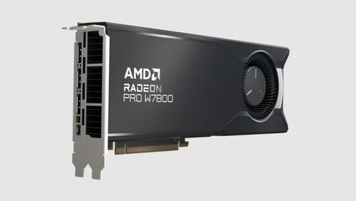 AMD Radeon Pro W7800 - Grafikkarten - Radeon Pro W7800 - 32GB GDDR6 - PCIe 4,0 x16 - 3 x DisplayPort, Mini DisplayPort (100-300000075)
