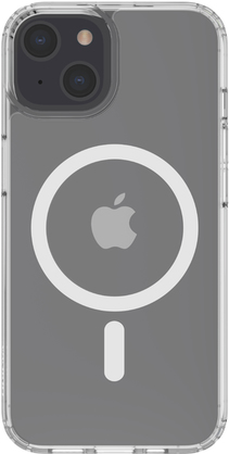 Belkin SheerForce - Hintere Abdeckung für Mobiltelefon - magnetisch - kompatibel mit MagSafe - klar - dünn, leicht - für Apple iPhone 14 (MSA008BTCL)