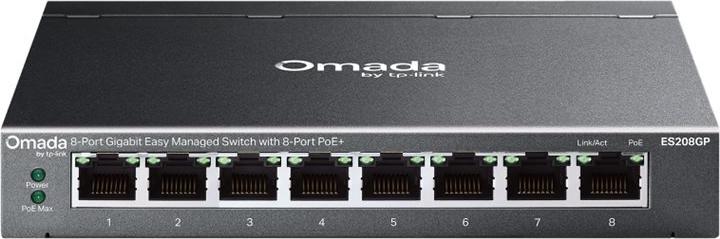 TP-LINK ES208GP Omada Switch - Switch - 1 Gbps (ES208GP)