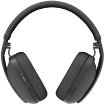 Logitech Zone Vibe Wireless - Headset - ohrumschließend - Bluetooth - kabellos - Adapter USB-C via Bluetooth - Graphite - optimiert für UC