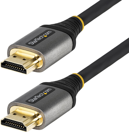 StarTech.com 12ft (4m) HDMI 2.1 Cable, Certified Ultra High Speed HDMI Cable 48Gbps, 8K 60Hz/4K 120Hz HDR10+ eARC, Ultra HD 8K HDMI Cable/Cord w/TPE Jacket, For UHD Monitor/TV/Display - Dolby Vision/Atmos, DTS-HD (HDMM21V4M) - Ultra High Speed - HDMI-Kabe