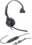 Yealink Headset UH42 Mono Teams USB-C/A - Headset - 20 KHz (1308216)