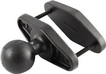 ZEBRA RAM 10,20cm (4) MAX WIDTH SQUARE RAIL B WITH 2.25 DIA BALL (RAM-D-247U-4)