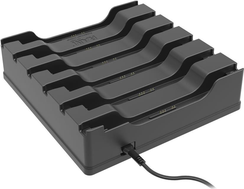 RAM Mounts 6-fach Tisch-Ladestation für Samsung Tab Active4 Pro / Pro / 3 / 2 (RAM-DOCK-6G8PU)