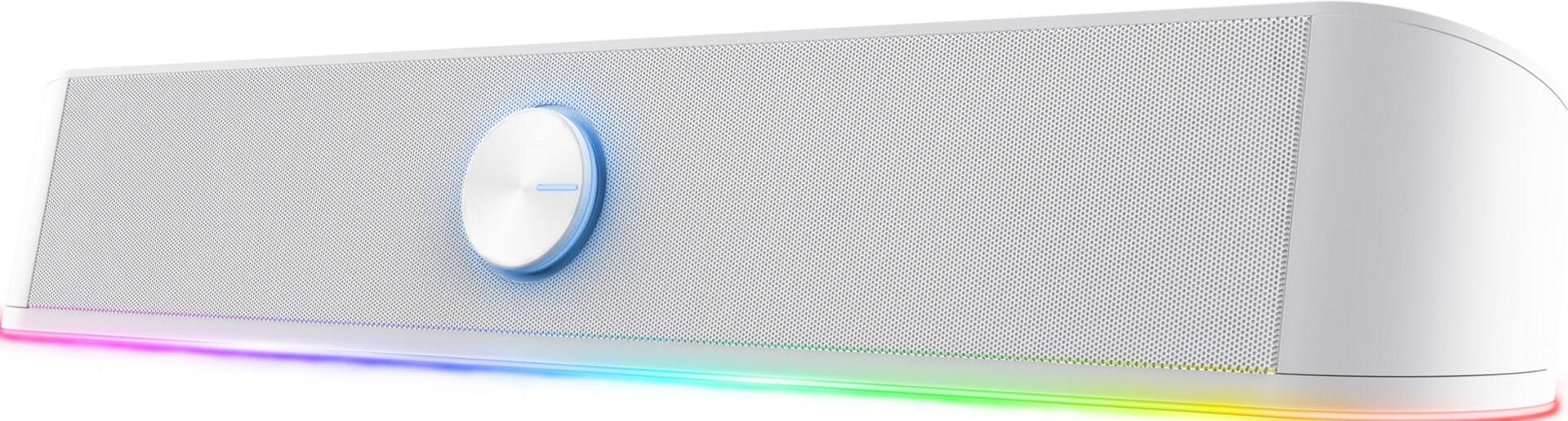 Trust GXT 619W Thorne - Soundbar - für TV/Monitor - 6 Watt - weiß (25110)