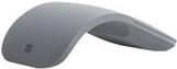 Microsoft Surface Arc Maus - Maus - optisch - 2 Tasten - kabellos - Bluetooth 4,1 - Hellgrau - kommerziell (FHD-00006)