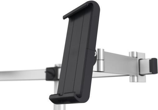 DURABLE Monitor Halterung PRO für 1 Monitor und 1 Tablet, Tischdurchführung 1 ST 508823