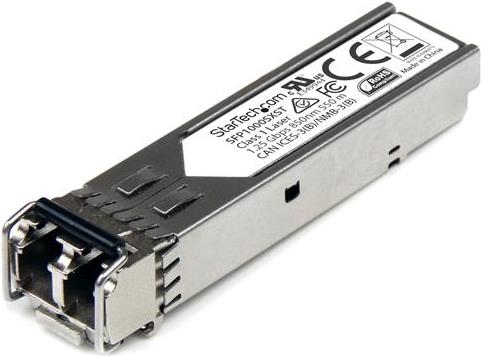 StarTech.com 1000BASE-SX SFP -MM LC-550 M StarTech.com StarTech.com 1000Base-SX - Gigabit Transeiver - LC Fiber - MSA Compliant - 550 m - Gigabit SFP Module - Multimode SFP (SFP1000SXST)