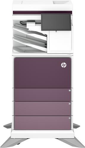 HP Inc HP LaserJet Enterprise Flow MFP 6800zfsw - Multifunktionsdrucker - Farbe - Laser - Legal (216 x 356 mm) (Original) - A4/Legal (Medien) - bis zu 52 Seiten/Min. (Kopieren) - bis zu 52 Seiten/Min. (Drucken) - 1750 Blatt - 33.6 Kbps - Gigabit LAN, USB