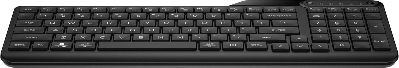 HP 460 Multi-Device Bluetooth Tatstur, Jet Black, Bluetooth, Layout: Italienisch (7N7B8AA#ABZ)