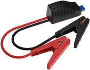 Ansmann Powerstation Jumpstart Adapter PS600AC PS2200AC Starthilfekabel 8.37 mm² ABS, PVC 0.50 m mit Kunststoffzangen, mit Schutzschaltung (1700-0174)