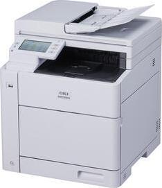 OKI MC554dn 4 in 1 Farblaser-Multifunktionsdrucker grau (09006252)