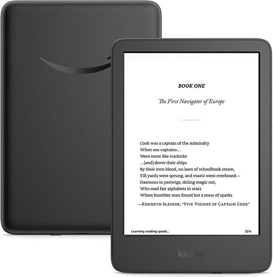 Amazon Kindle 6? 11. Generation B0CP32JG8B E-Book-Reader 16 GB Wi-Fi Schwarz (B0CP32JG8B)