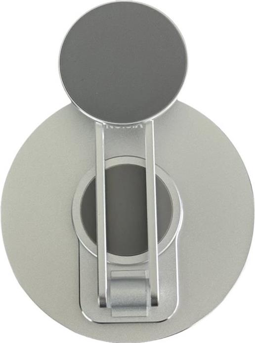 Vision Plattenspieler-Telefonständer - LEBENSLANGE GARANTIE - MagSafe Magnet hält das Telefon an Ort und Stelle - klebender Magnetring für Android-Telefone im Lieferumfang enthalten - dreht sich im Quer- oder Hochformat - maximale Höhe der Halterung 150 m