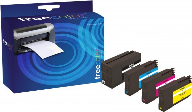 FREECOLOR - Ink - HP OfficeJet Pro 251 dw MultiPack bkcmy HP OfficeJet Pro 251 dw,HP OfficeJet Pro 276 dw,HP OfficeJet Pro 8100 ePrinter,HP OfficeJet Pro 8600 e-All-in-One,HP OfficeJet Pro 8600 Plus e-All-in-One,HP OfficeJet Pro 8600 Premium e-All-in-One 