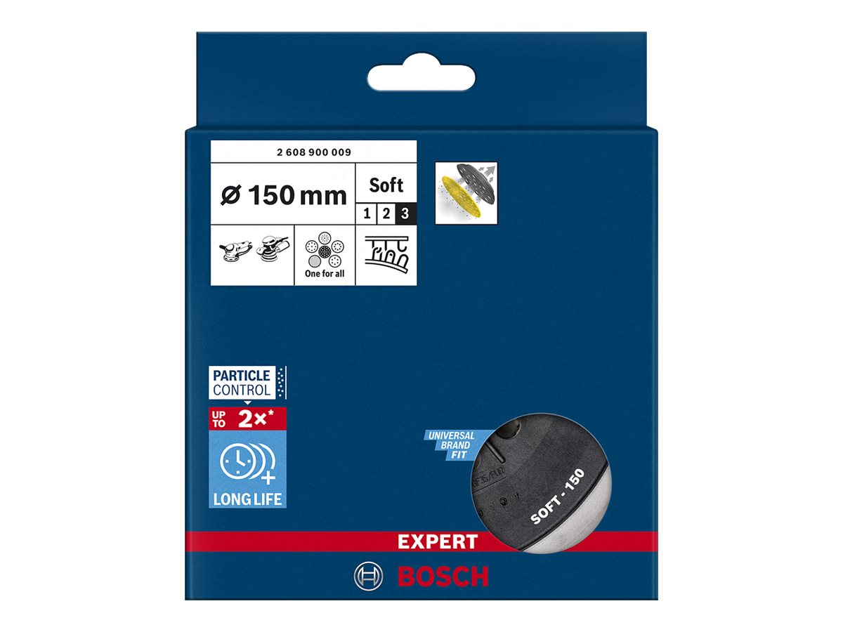 Bosch Accessories 2608900009 EXPERT Multihole Stützteller für Bosch, 150 mm, Weich Durchmesser 150 mm
