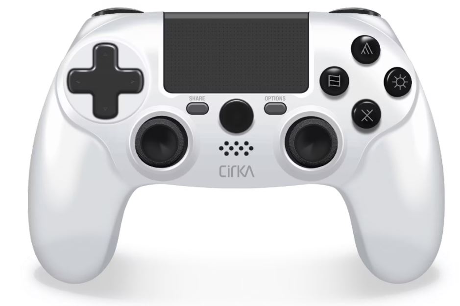Hyperkin Controller Cirka NuForce Wireless weiß für PS4 / PS5 / PC (M07526-WH)