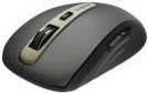Rapoo MT350 - Maus - optisch - 6 Tasten - kabellos - 2,4 GHz, Bluetooth 4,0, Bluetooth 3.0 - kabelloser Empfänger (USB) - Schwarz (17935)