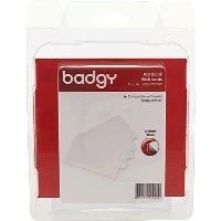 Evolis Badgy - PVC Karte - 30 mil weiß - 100 Karte(n) - für Badgy 100, 200, 1st Generation (CBGC0030W)