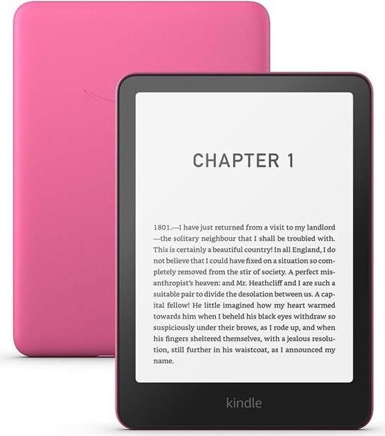 Amazon.com Amazon Kindle Paperwhite - 12. Generation - eBook-Reader - 16GB - 17,8 cm (7) einfarbig Paperwhite - Touchscreen - Bluetooth, Wi-Fi - himbeerfarben - mit Werbung (B0CFPR32B1) - Sonderposten