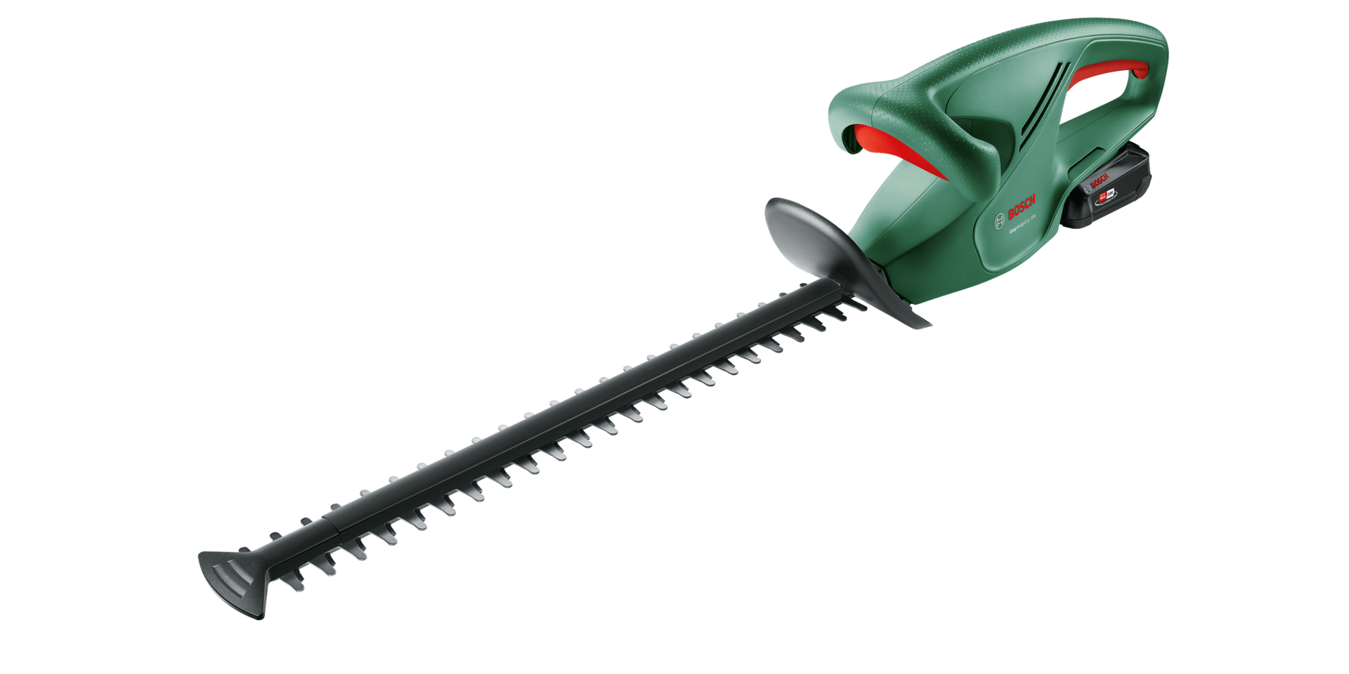 Bosch EasyHedgeCut 18-45 - Heckenschere - schnurlos 2 Ah Ladegerät enthalten - 2400 spm - 45cm - Zahnteilung: 15 mm - 2,3 kg (0600849H02)