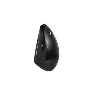 Perixx PERIMICE-713, Ergonomische, vertikale Maus, Kabellos, Nano Receiver, 1000/1500/2000 DPI - An/Aus-Schalter (11167)