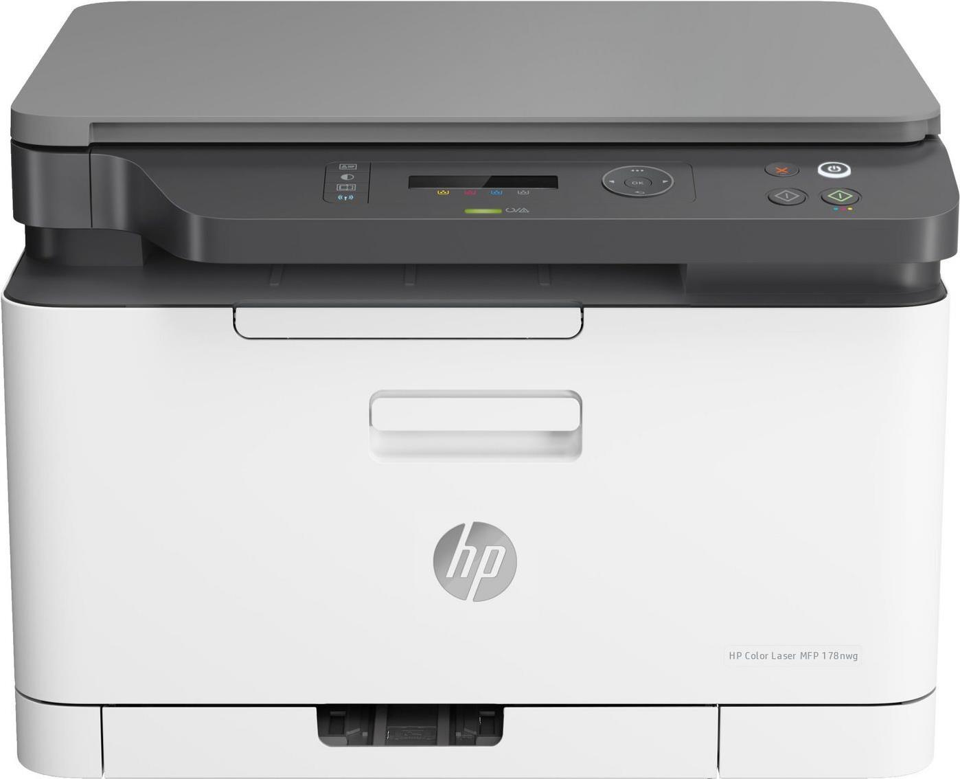 HP Color Laser MFP 178nw - Multifunktionsdrucker - Farbe - Laser - Legal (216 x 356 mm)/ (4ZB96A)