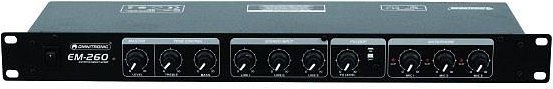 Omnitronic 48,30cm (19) Mischpult EM-260B Anzahl Kanäle:6 (10007076)