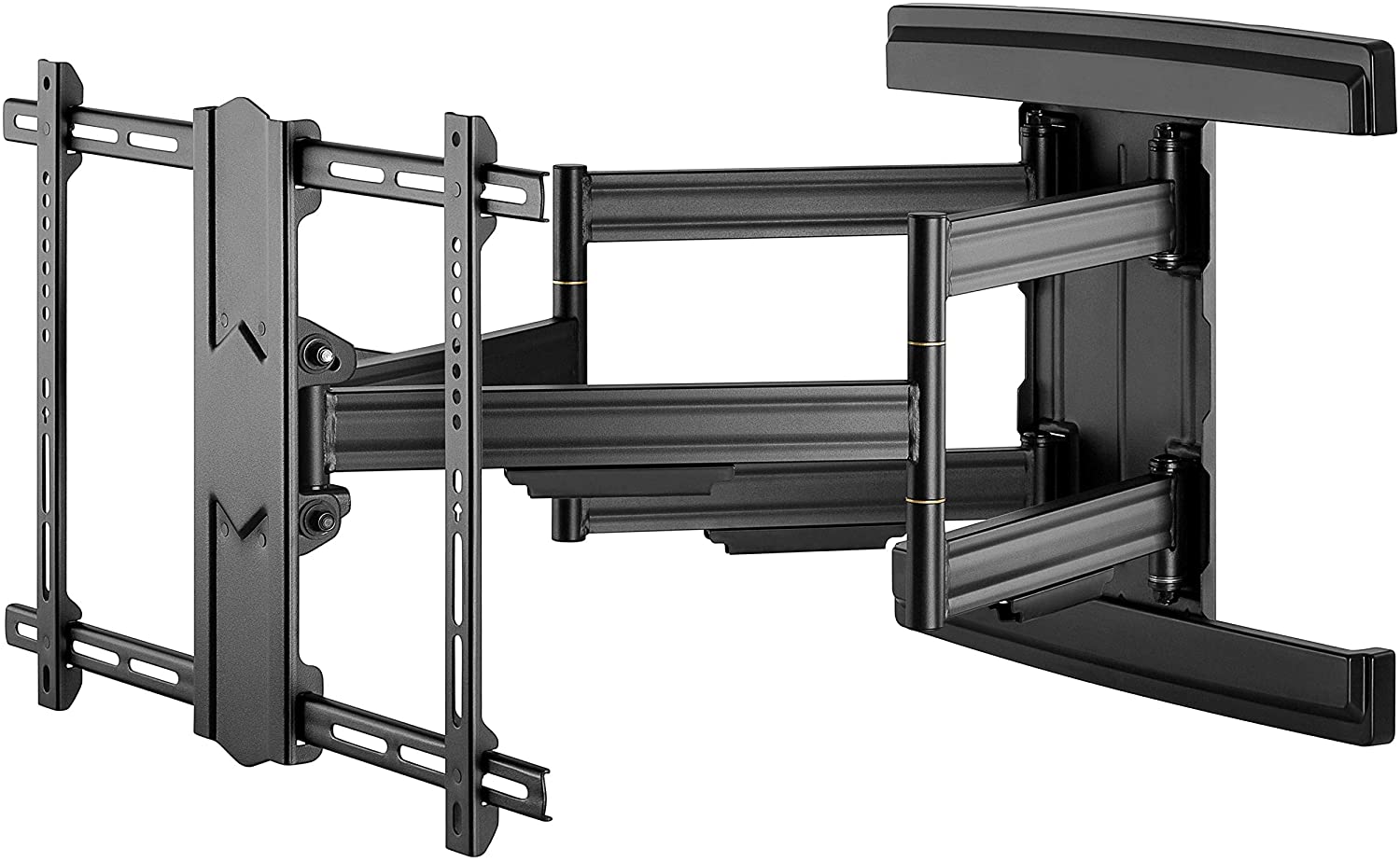 Goobay Pro TV-Wandhalterung Pro FULLMOTION (L) wide Range, Schwarz - für Fernseher von 94,00cm (37) bis 177,80cm (70) (94-178 cm) , vollbeweglich (schwenkbar und neigbar) bis 70kg (49935)