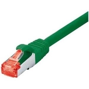 Tecline exertis Connect - Patch-Kabel - RJ-45 (M) zu RJ-45 (M) - 25 m - SSTP-Kabel - CAT 6 - halogenfrei - grün (71525G)