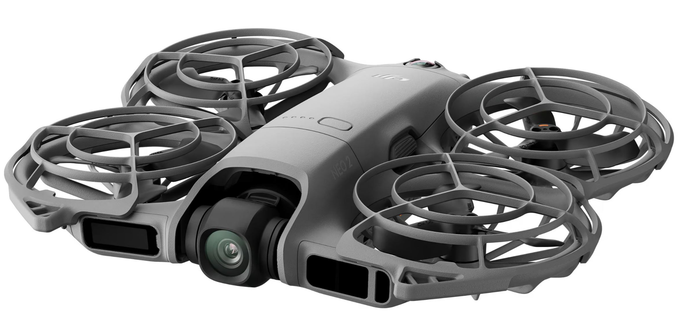 DJI Neo 2 Quadrocopter Drohne 12 MP Kamera 4 Rotoren 19 Min Flugzeit Schwarz/Grau