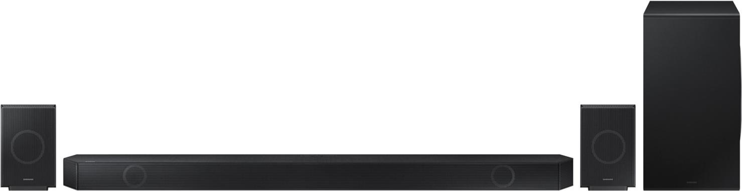 Samsung HW-Q990D - Q-Series - Soundleistensystem - für Heimkino - 11.1.4-Kanal - kabellos - Bluetooth, Wi-Fi - App-gesteuert - 656 Watt (Gesamt) - Graphite Black