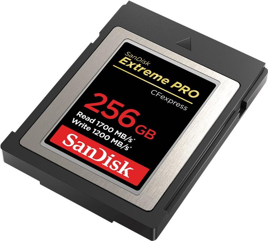 SanDisk Extreme Pro - Flash-Speicherkarte - 256GB - CFexpress (SDCFE-256G-GN4NN)
