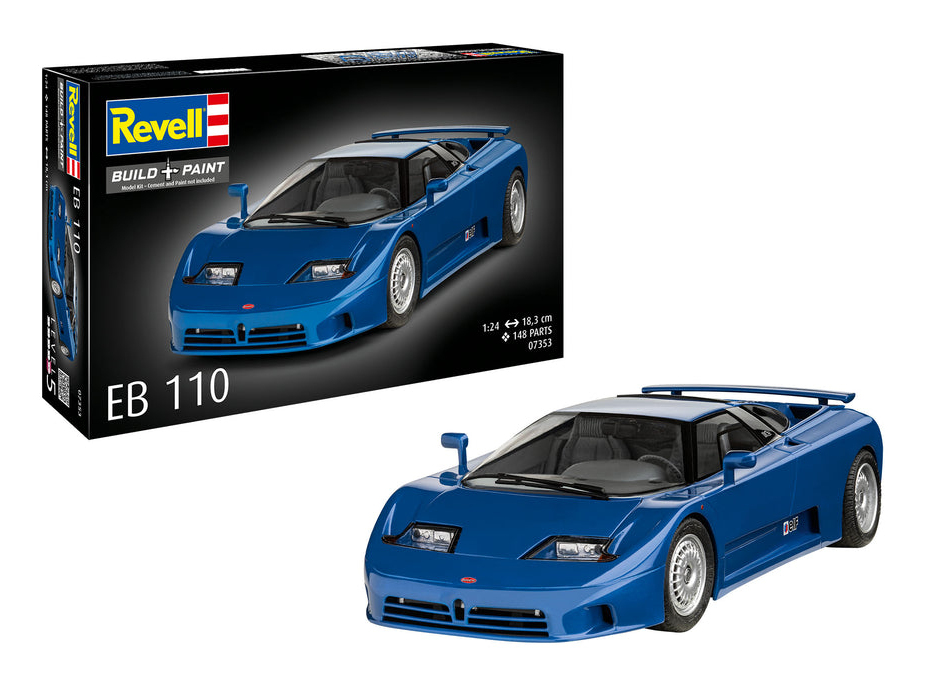 Revell Modellbausatz - Bugatti EB110 (07353)