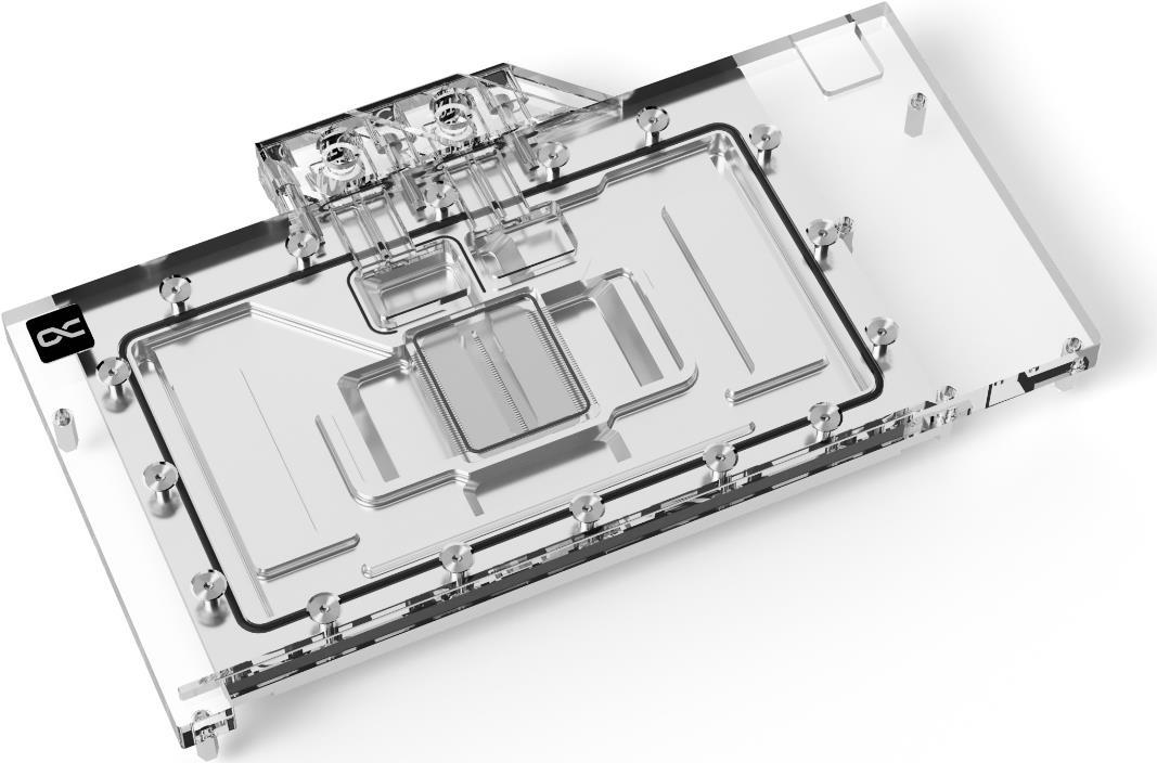 Alphacool Eisblock Aurora Acryl GPX-N RTX 4090 Suprim mit Backplate (13459)