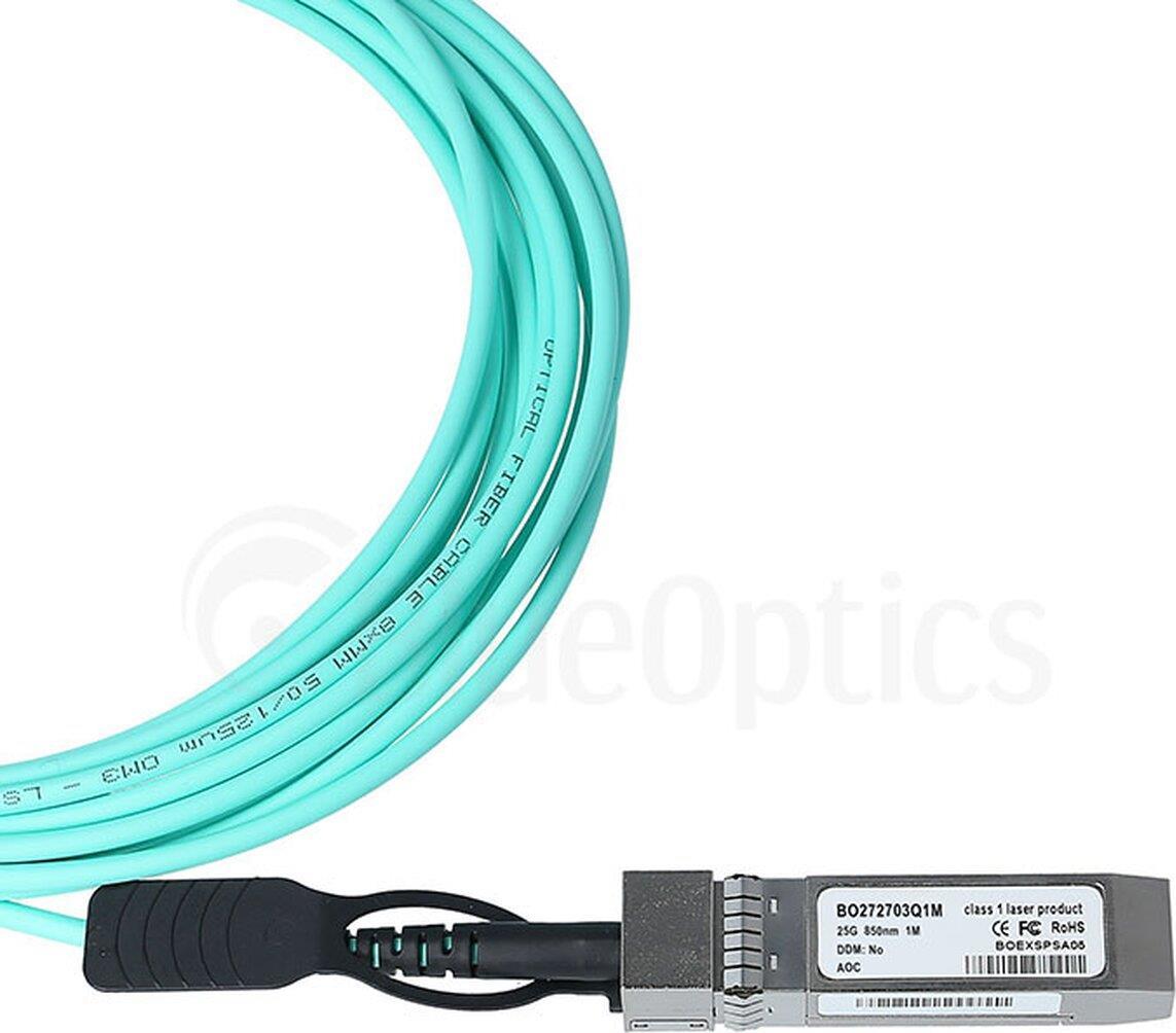 BlueOptics Juniper 740-086863 kompatibles AOC SFP28 BO272703Q2M - Kabel - Netzwerk InfiniBand-Kabel 2 m Aqua-Farbe (740-086863-BO)