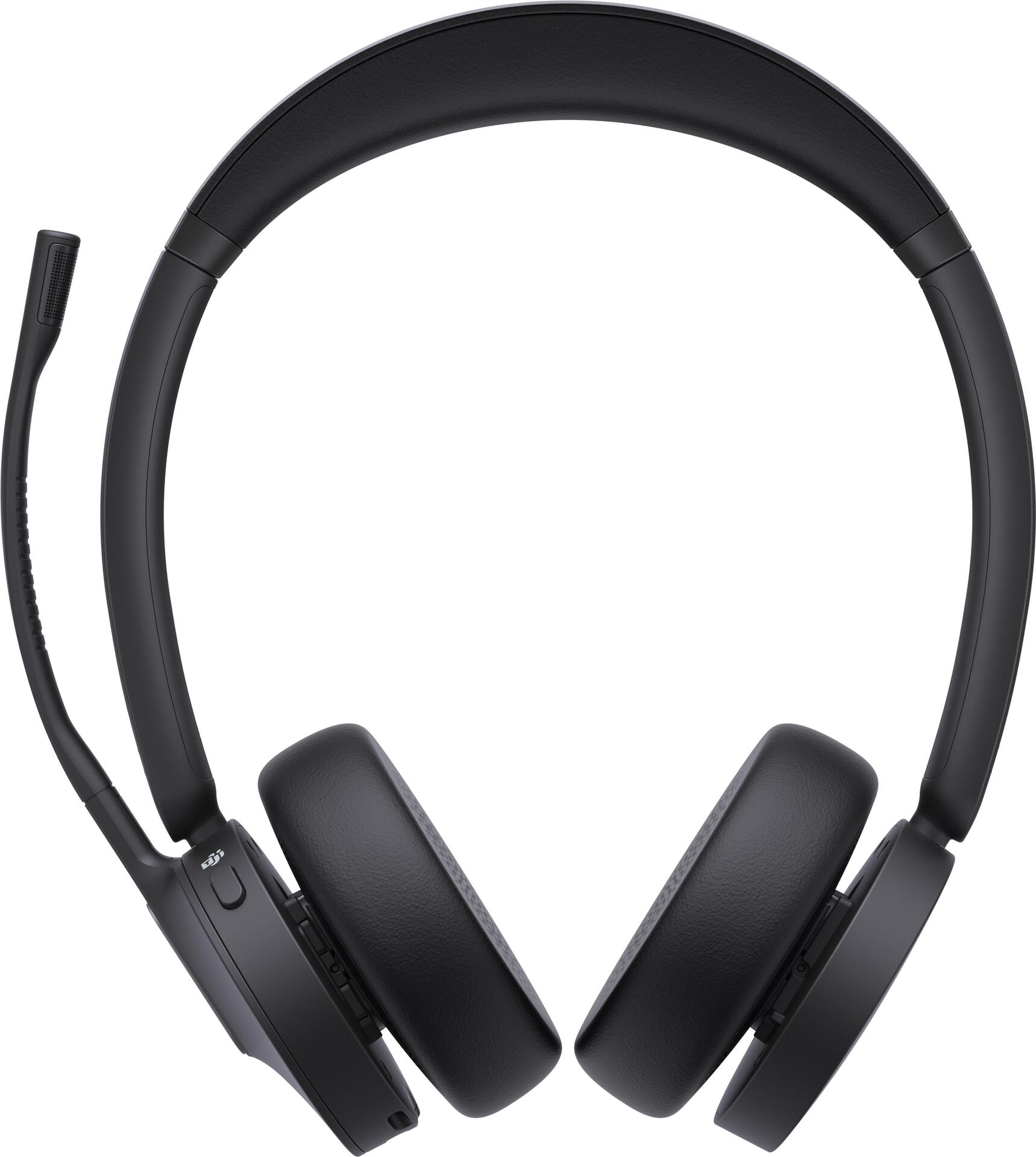 Yealink BH70 Dual Teams - Headset - On-Ear - Bluetooth - kabellos - Adapter USB-C via Bluetooth - Schwarz - Zertifiziert für Microsoft Teams (1208667)