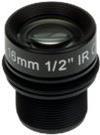 AXIS - CCTV-Objektiv - 12,7 mm (1/2) - M12-Anschluss - 16 mm - f/1,8 (Packung mit 4) - für AXIS F1005-E Sensoreinheit, FA1105 Sensoreinheit (01961-001)