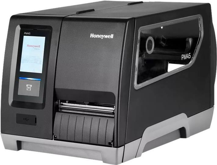 Honeywell PM45 - Etikettendrucker - Thermodirekt - Rolle (11,4 cm) - 300 dpi - bis zu 300 mm/Sek. - USB 2.0, seriell, Gigabit LAN, USB 2.0-Host (PM45A00000000310)