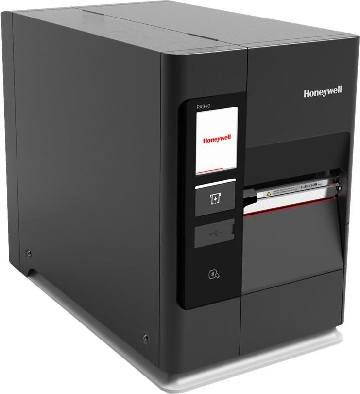 Honeywell PX940 Barcode Verifier, 12 Punkte/mm (300dpi), Disp., RTC, USB, RS232, Ethernet Etikettendrucker, Thermotransfer, Auflösung: Druck, 12 Punkte/mm (300dpi), Medienbreite (max): 114mm, Druckbreite (max.): 106mm, Rollendurchmesser (max.): 213mm, Far