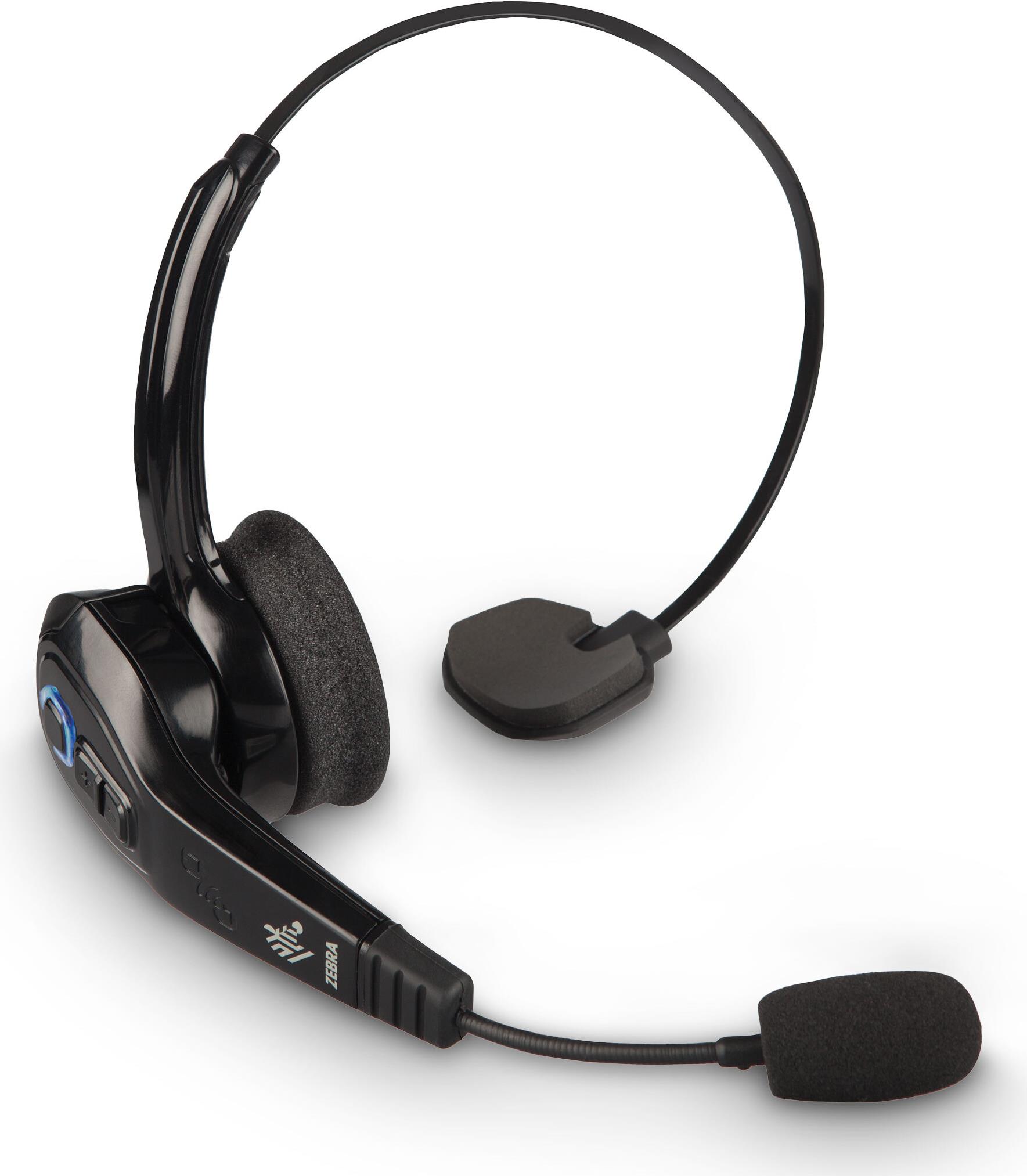 Zebra HS3100-OTH-SB - Rugged Bluetooth Headset - Kabelloses Mono-Headset für Industrie & Lager