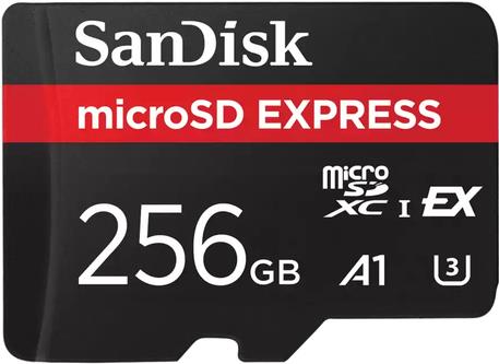 SanDisk Express - Flash-Speicherkarte - 256GB - microSDXC UHS-I (SDSQXFN-256G-GN4NN)