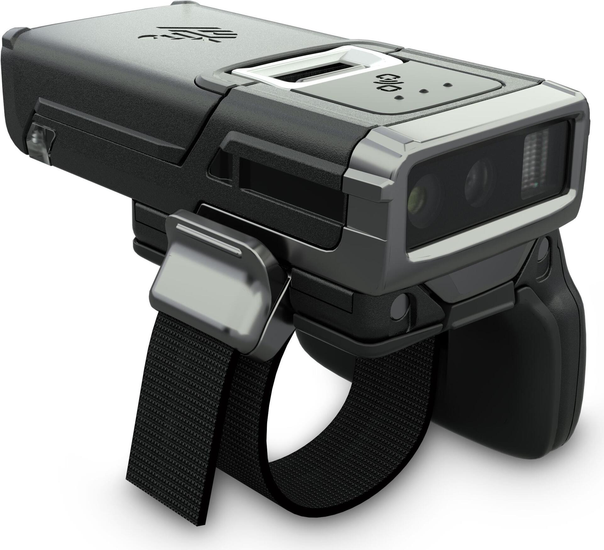 Zebra RS5100, BT, 2D, SE4770, BT, schwarz, silber Bluetooth Scanner, Lager, 2D, Imager (SE4770), OCR, Trigger, Bluetooth (Klasse 5.2), inkl.: Akku, 480 mAh, separat bestellen: Ladestation, Ladekabel, Schutzart: IP65, Farbe: schwarz, silber (RS51C0-TBSNWR)