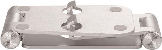 Startech.com Universal Handy und Tablet Halterung - Faltbar - Tablet- / Handyständer - Multi-Winkel - Smartphone Halterung - Schreibtischständer - bis zu 33,00cm (13)  - Silber (USPTLSTND)