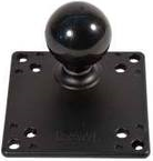 RAM Mounts VESA-Platte (120,7 x 120,7 mm) - D-Kugel (2,25 ), 75x75 u. 100x100 mm Lochraster (RAM-D-246U)