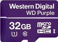 WD Purple SC QD101 WDD032G1P0C - Flash-Speicherkarte - 32GB - UHS-I U1 / Class10 - microSDHC - lila (WDD032G1P0C)