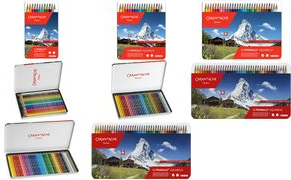 CARAN D'ACHE Buntstifte PRISMALO Aquarelle, 80er Metalletui aus Zedernholz, hexagonaler Schaft, Minenstärke: 3.0 mm, - 1 Stück (999.380)